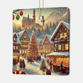 European Christmas – Nostalgic Keramikornament (Links)