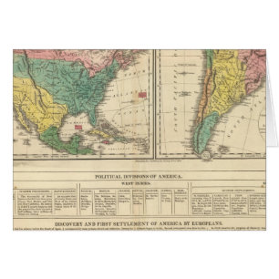 "European Discovery of America Atlas Map"