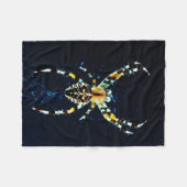 European Garden Spider fbcna Fleecedecke (Vorderseite (Horizontal))