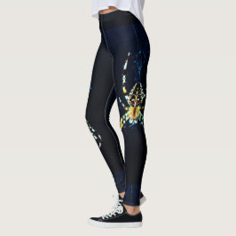 European Garden Spider lecna Leggings