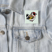 European Goldfinch Button (Beispiel)