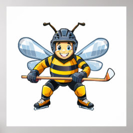 European honey bee (Apis mellifera) Poster