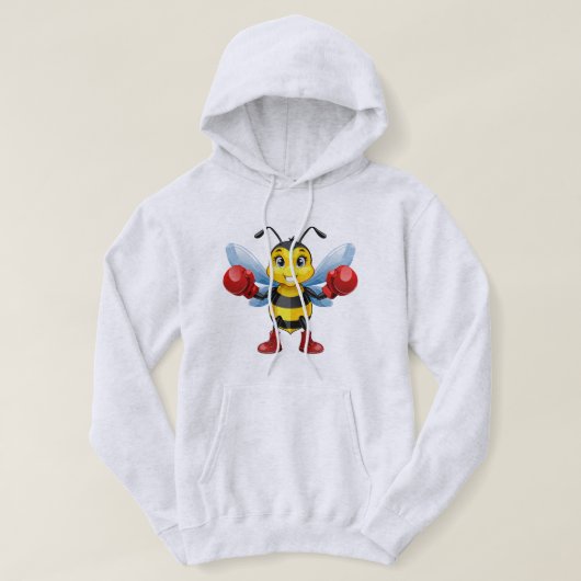 European honey bee hoodie (Design vorne)