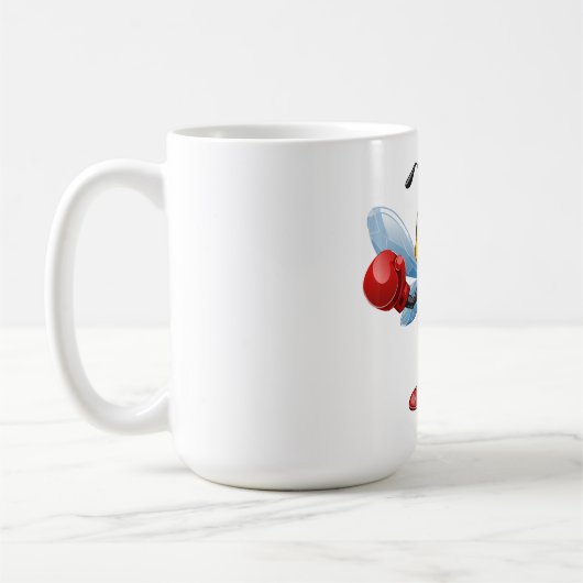 European honey bee kaffeetasse (Links)