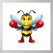 European honey bee poster (Vorne)