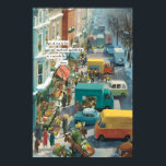 European Market Quote Poster  Flower Street Scene<br><div class="desc">European Market Quote Poster  Flower Street Scene  Vintage City Wall Art

Vintage Poster,  Japanese Art,  Exhibition Poster,  Art Print,  Wall Decor,  Mid Century Modern,  Bauhaus Print,  Minimalist Wall Art,  Home Office Decor,  Housewarming Gift,  Gallery Wall Set,  Retro Wall Art,  Botanical Print</div>