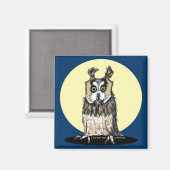European Owl Magnet (Vorderseite/Rückseite)