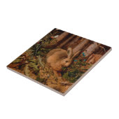 European Painting Rabbit Year 2023 Keramik Tile Fliese (Seite)