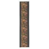 European Painting Rabbit Year 2023 Table Runner Kurzer Tischläufer (Vorderseite)