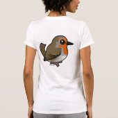 European Robin T-Shirt (Rückseite)