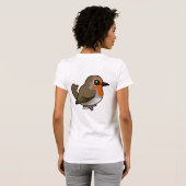 European Robin T-Shirt (Schwarz voll)