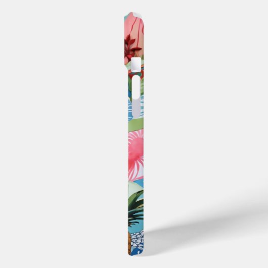 European Summer Beach Preppy Collage Scrapbook Case-Mate iPhone Hülle (Rückseite / Links)