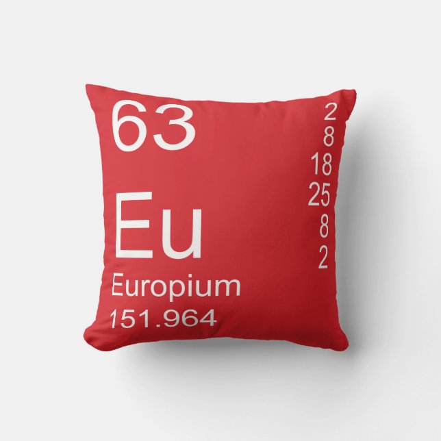 Europium Kissen (Vorderseite)