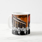 EUROPOCALYPSE KAFFEETASSE (Vorderseite Links)