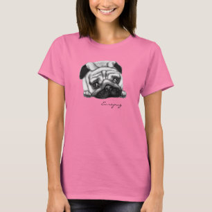Europug der traurige Gesichts-Damen-Wecker-T - T-Shirt