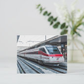Eurostar Italia ETR 460 in Roma Termini. Postkarte (Stehend Vorderseite)