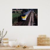 Eurostar-Personenzug Poster (Küche)