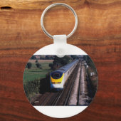 Eurostar-Personenzug Schlüsselanhänger (Vorderseite)