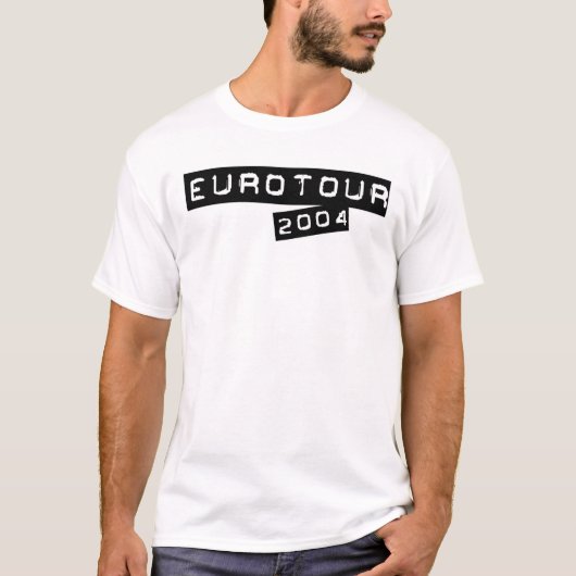 Eurotour 2004, Entwurf 2 T-Shirt (Vorderseite)