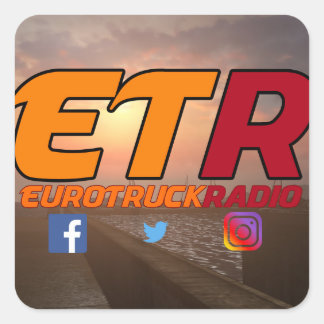 EuroTruckRadio Sticker Pack Design #1