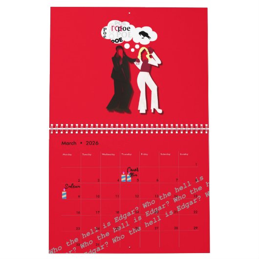 Eurovision Birthday-a-rama 2024 Kalender Australie (Mär 2026)