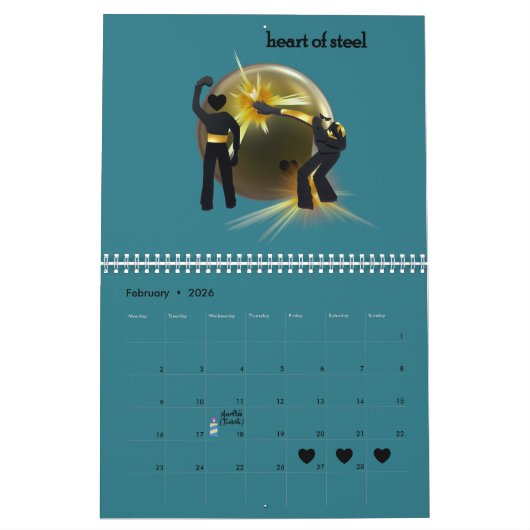 Eurovision Birthday-a-rama 2024 Kalender Australie (Feb 2026)