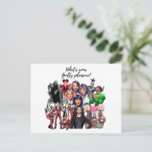 Eurovision Songcontest 2024 Malmo Sweden Singing Postkarte (Stehend Vorderseite)