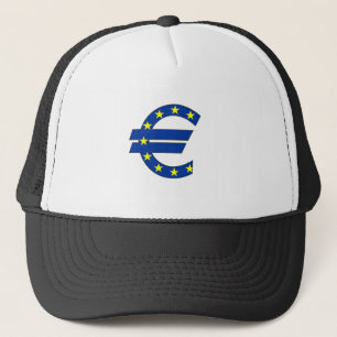 Eurowährungszeichen-Geldzeichen Truckerkappe