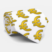 Eurozeichen Krawatte (Gerollt)