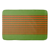 Eurydice Bath Mat w/Green Trimm Badematte (Vorderseite)