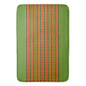 Eurydice Bath Mat w/Green Trimm Badematte (Vorderseite Vertikal)