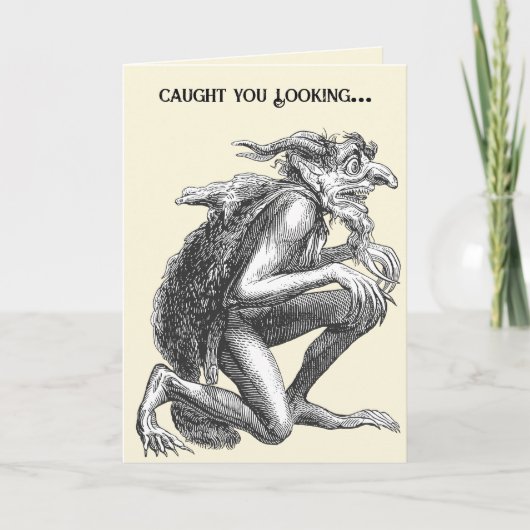 Eurynome Superior Demon Vector Illustration Karte (Vorderseite)