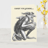 Eurynome Superior Demon Vector Illustration Karte (Gelbe Blume)