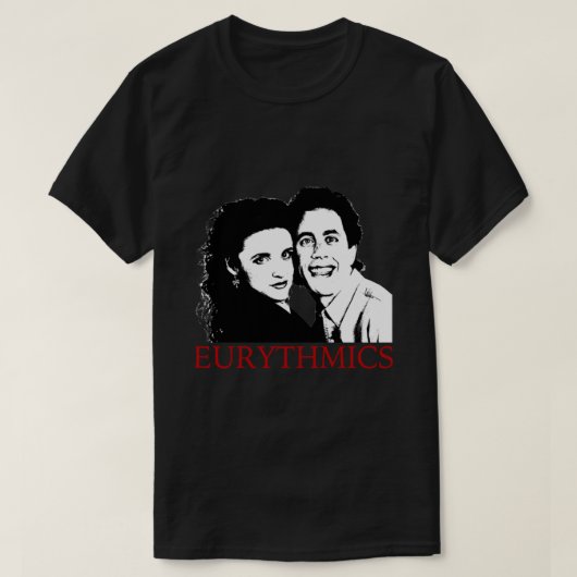 Eurythmik - Annie Lennox - Dave Stewart Classic T-Shirt (Design vorne)