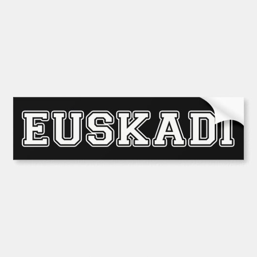 Euskadi Autoaufkleber (Vorne)