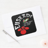 Euskadi Baskenland Quadratischer Aufkleber (Umschlag)