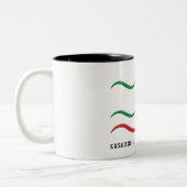 Euskadi - Basque Country 2 Zweifarbige Tasse (Links)