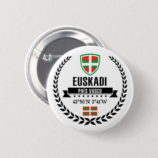 Euskadi Button (Vorne & Hinten)