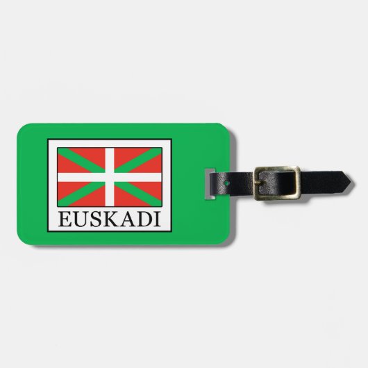 Euskadi Gepäckanhänger (Vorderseite horizontal)