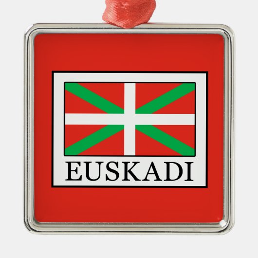 Euskadi Ornament Aus Metall (Vorne)