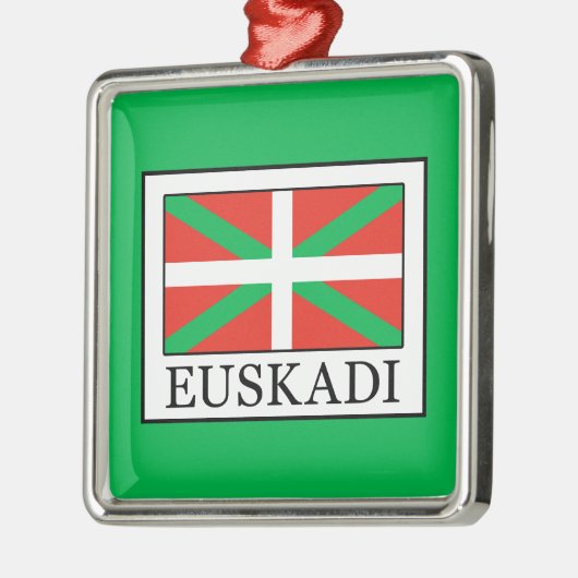 Euskadi Ornament Aus Metall (Links)