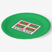 Euskadi Pappteller (Schrägansicht)