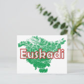 Euskadi Postkarte (Stehend Vorderseite)