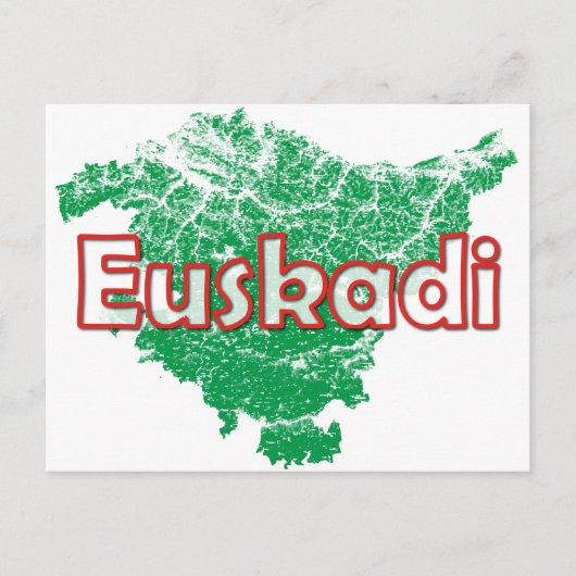 Euskadi Postkarte (Vorderseite)
