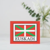 Euskadi Postkarte (Stehend Vorderseite)
