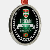 Euskadi Silbernes Ornament (Rechts)
