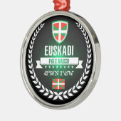 Euskadi Silbernes Ornament (Links)