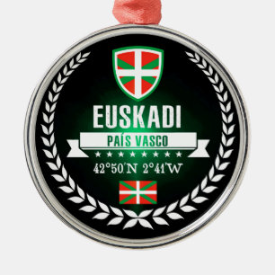 Euskadi Silbernes Ornament