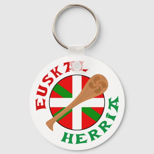 Euskadi-Teamaufkleber Schlüsselanhänger (Vorderseite)