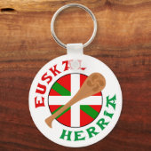 Euskadi-Teamaufkleber Schlüsselanhänger (Vorderseite)